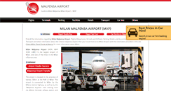 Desktop Screenshot of airportmalpensa.com