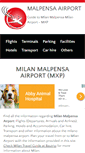 Mobile Screenshot of airportmalpensa.com
